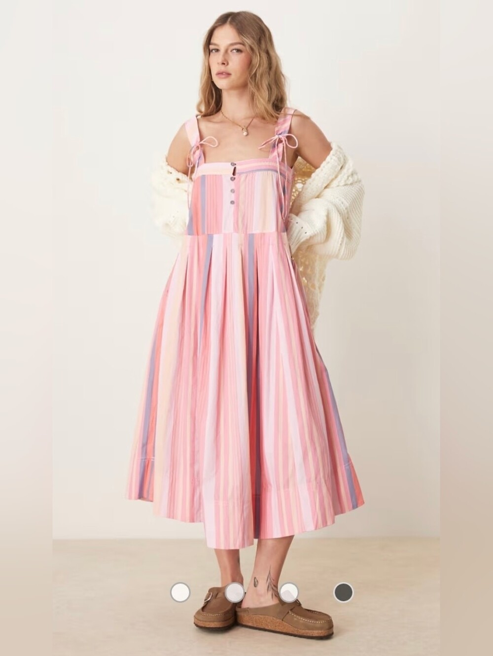 Free People Size S Primavera striped Dress